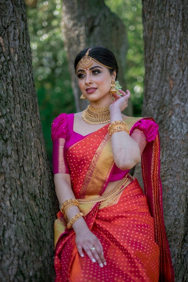 Montbold Traditional Kanjivaram Silk Saree